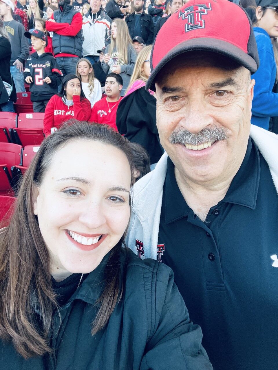 Greenberg family attends Tech game